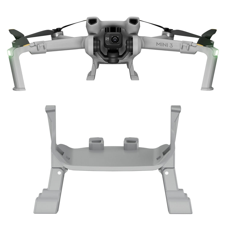 STARTRC Tipo dividido Estante de entrenamiento de tren de aterrizaje anticaída elevado para DJI Mini 3 (gris)