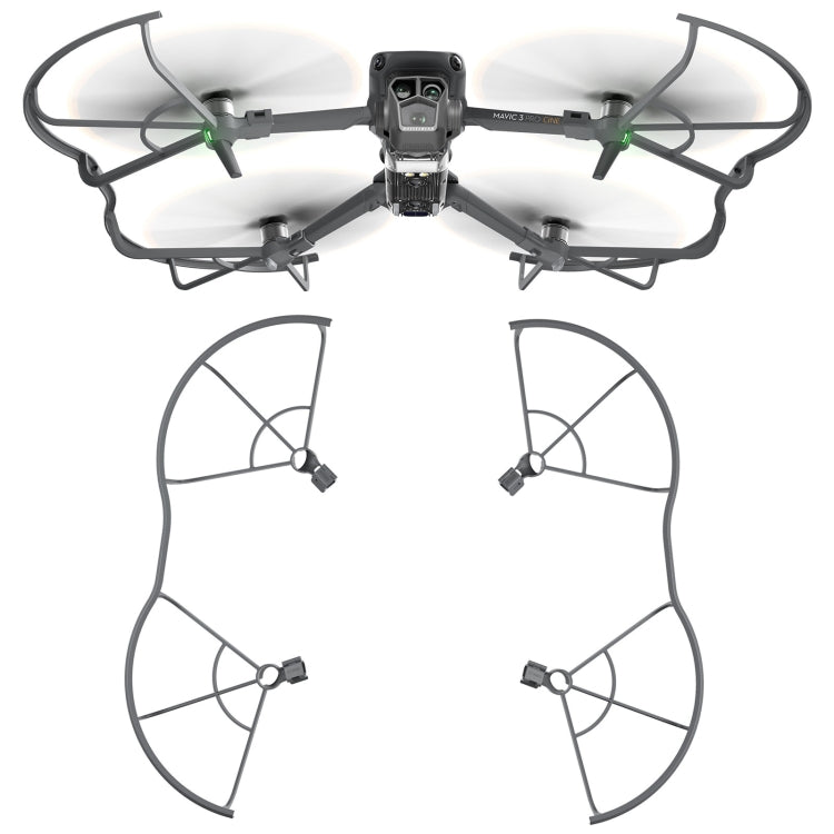 Hélice STARTRC Dron Protector Anillo anticolisión para DJI Mavic 3 Pro (Gris)
