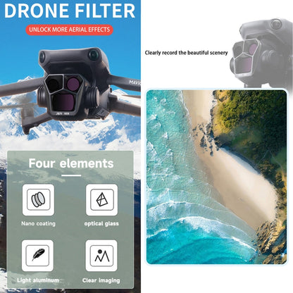 Lente JSR GB Gradient Neutral Density Filtro, Lente:GND32 para DJI Mavic 3 Pro — imagen 3