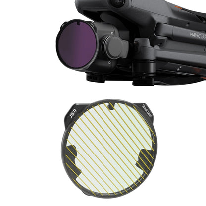 Lente JSR KH Serie Dron Filtro, Filtro:Streak Drawing Gold para DJI Mavic 3 Pro