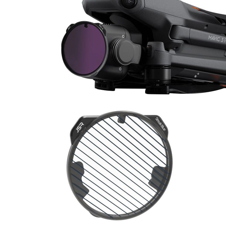 Lente JSR KH Serie Dron Filtro, Filtro:Streak Drawing Blue para DJI Mavic 3 Pro