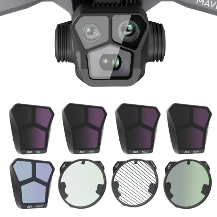 Filtro de lente JSR KH Serie Dron, filtro: 8 en 1 para DJI Mavic 3 Pro