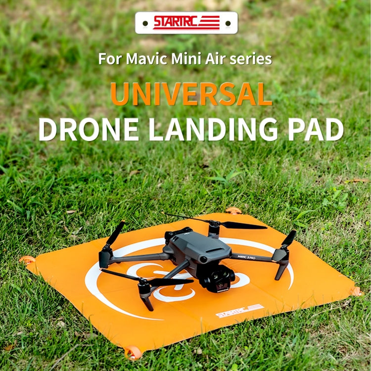 STARTRC Delantal de estacionamiento de drones de cartón cuadrado, tamaño: 55 cm x 55 cm para DJI Mavic 3 Pro / Mini 3 / Avat…