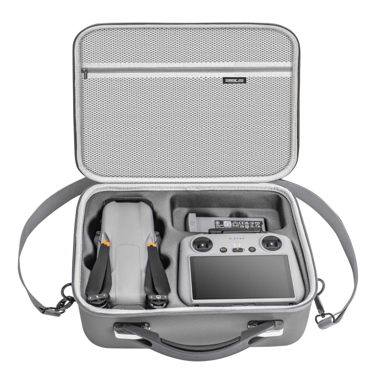 Bolsa de almacenamiento de hombro RC 2 / RC-N2 STARTRC Bolso de PU para DJI Air 3 (Gris) — imagen 4