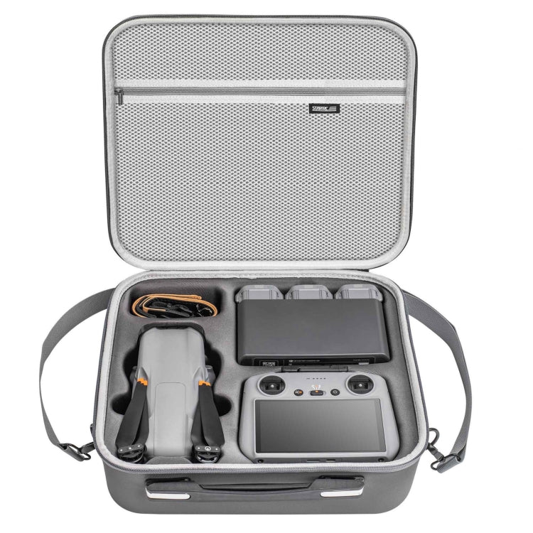 Bolsa de almacenamiento de hombro RC 2 / RC-N2 STARTRC Bolso de PU para DJI Air 3 (Gris) — imagen 4
