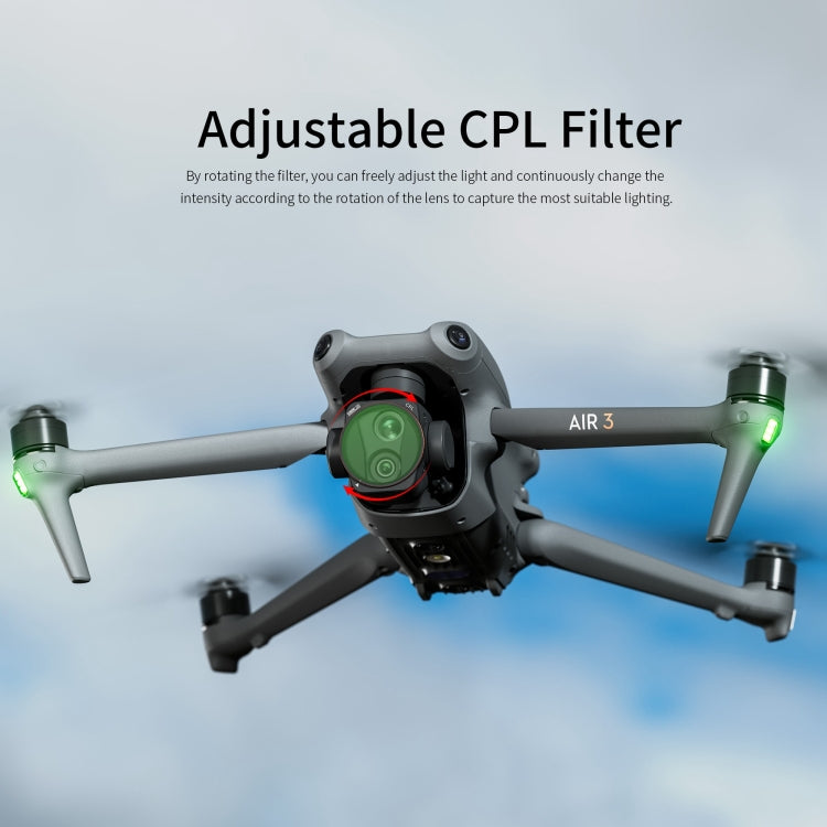 Filtro de lente Para STARTRC Dron, lente: 6 en 1 ND8/16/32/64 UV CPL para DJI Air 3 — imagen 5