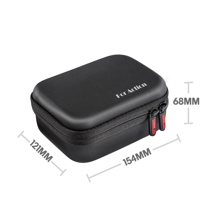 Funda STARTRC Portátil PU Almacenamiento Box Standard Kit para DJI Osmo Action 4 (Negro) — imagen 3