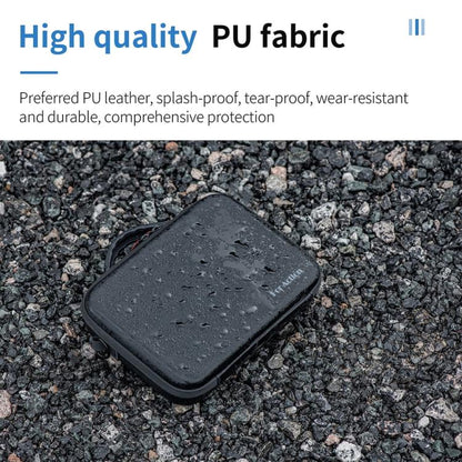 Kit STARTRC Caja de almacenamiento portátil de PU completo para DJI Osmo Action 4 (Negro) — imagen 7