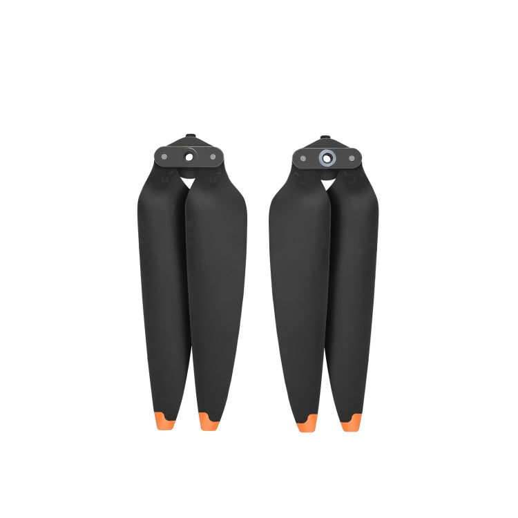 Hélices de liberación Sunnylife 8747F rápida de bajo ruido, estilo: 1 par de punta naranja para DJI Air 3