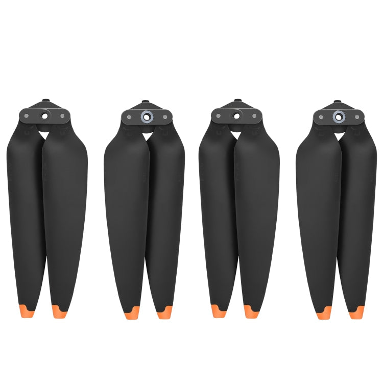 Hélices de liberación Sunnylife 8747F rápida de bajo ruido, estilo: 2 pares de punta naranja para DJI Air 3