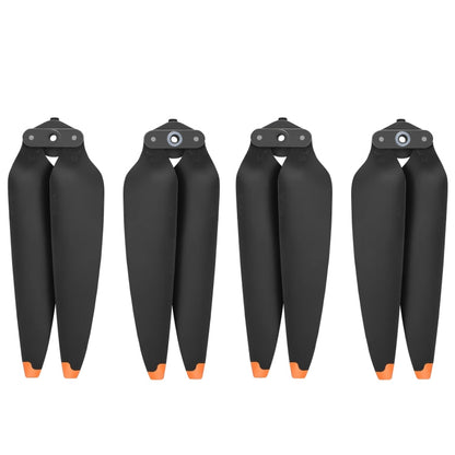 Hélices de liberación Sunnylife 8747F rápida de bajo ruido, estilo: 2 pares de punta naranja para DJI Air 3