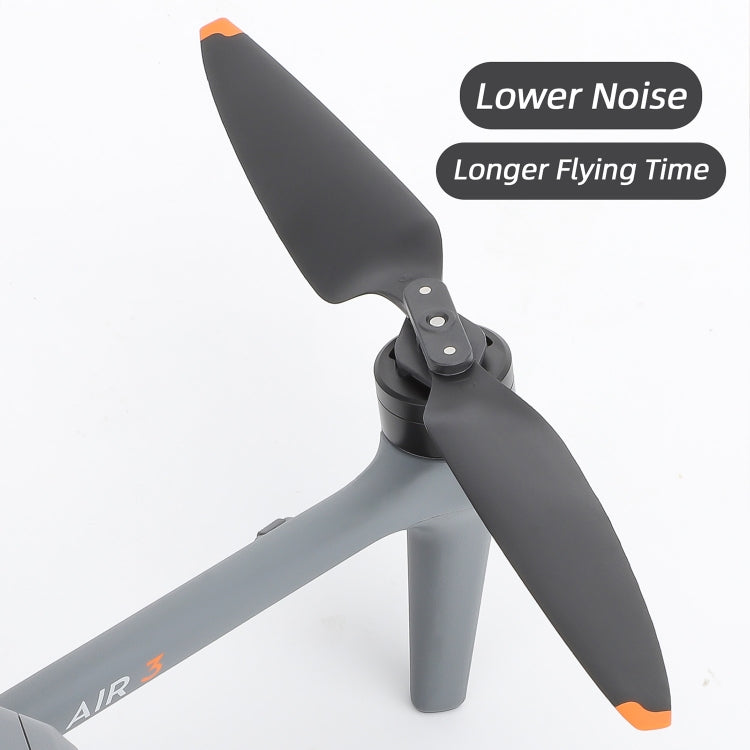 Hélices de liberación Sunnylife 8747F rápida de bajo ruido, estilo: 2 pares de punta plateada para DJI Air 3 — imagen 5