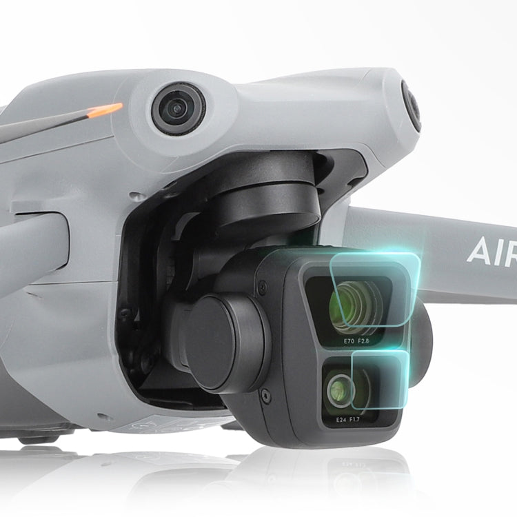 Lente Sunnylife Protector Combo de vidrio templado Películas protectoras, cantidad: 1 juego para DJI Air 3