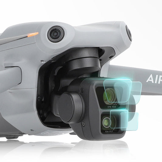 Lente Sunnylife Protector Combo de vidrio templado Películas protectoras, cantidad: 2 juegos para DJI Air 3