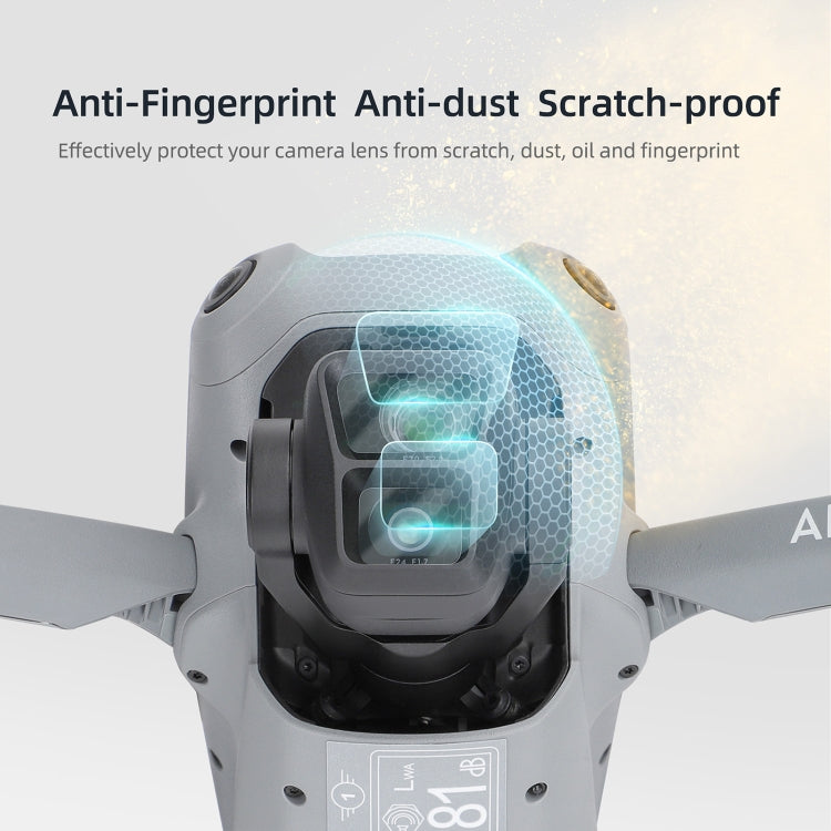 Lente Sunnylife Protector Combo de vidrio templado Películas protectoras, cantidad: 1 juego para DJI Air 3 — imagen 6