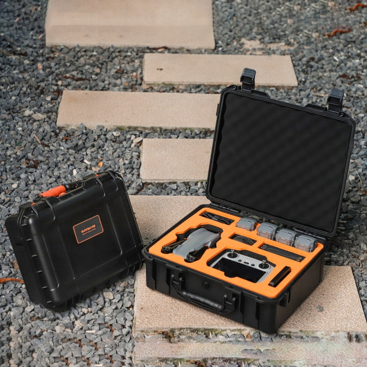 Estuche de transporte de seguridad, gran capacidad, resistente al agua, a prueba de golpes, estuche de viaje rígido, versión…