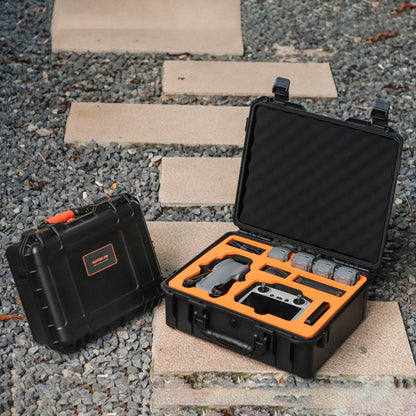 Estuche de transporte de seguridad, gran capacidad, resistente al agua, a prueba de golpes, estuche de viaje rígido, versión…