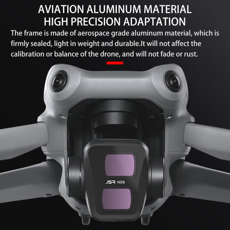 Lente JSR KB Serie Dron Filtro, Filtro:ND16 para DJI Air 3 — imagen 7
