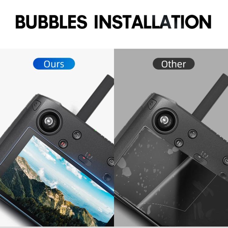 Película de vidrio RC Pro con pantalla STARTRC 2pcs 9H 2.5D templado Película esmerilada — imagen 11