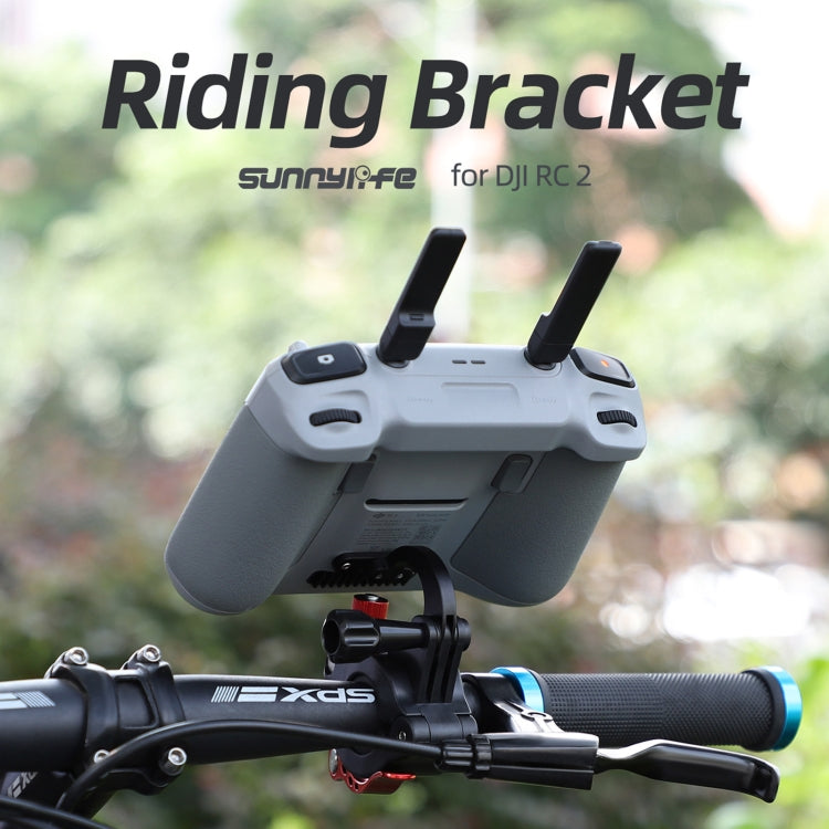 Soporte de conducción RC 2 Sunnylife ZJ669 con control remoto para DJI Air 3 (negro) — imagen 2