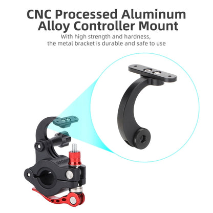 Soporte de conducción RC 2 Sunnylife ZJ669 con control remoto para DJI Air 3 (negro) — imagen 4