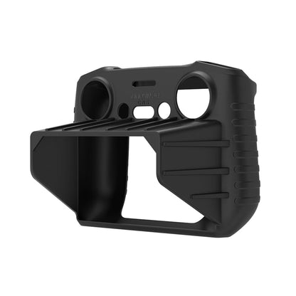 Funda de silicona RC 2 Sunnylife Control remoto antiarañazos a prueba de golpes con capucha para DJI Air 3 (negro)
