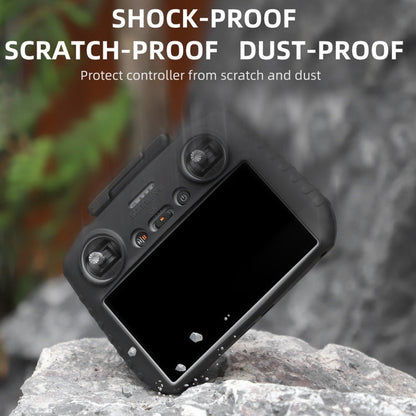 Funda de silicona RC 2 Sunnylife Control remoto antiarañazos a prueba de golpes para DJI Air 3 (Negro) — imagen 4