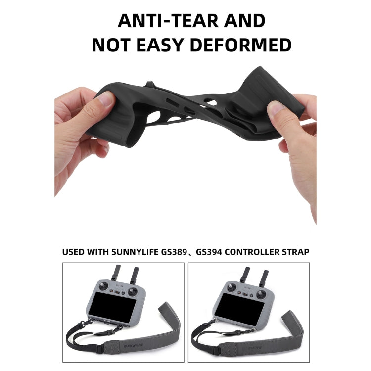 Funda de silicona RC 2 Sunnylife Control remoto antiarañazos a prueba de golpes para DJI Air 3 (Negro) — imagen 7