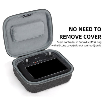 Funda de silicona RC 2 Sunnylife Control remoto antiarañazos a prueba de golpes para DJI Air 3 (gris) — imagen 8