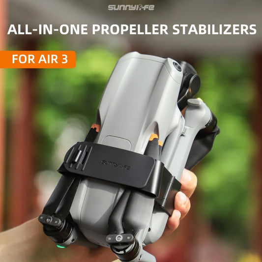Soporte de cuchilla Sunnylife SJ663 Protector de fijación de hélice fija para DJI Air 3 (naranja) — imagen 2