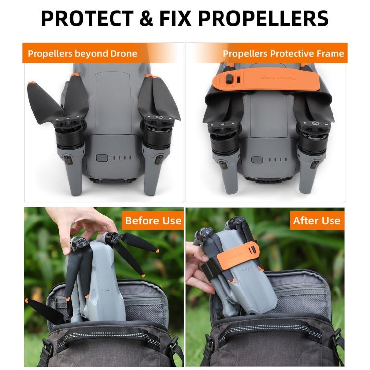 Soporte de cuchilla Sunnylife SJ663 Protector de fijación de hélice fija para DJI Air 3 (negro) — imagen 3