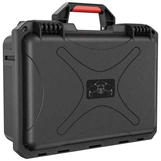 Kit STARTRC Dron Caja de almacenamiento de estuche ABS impermeable para DJI Mini 4 Pro (Negro Naranja) — imagen 2