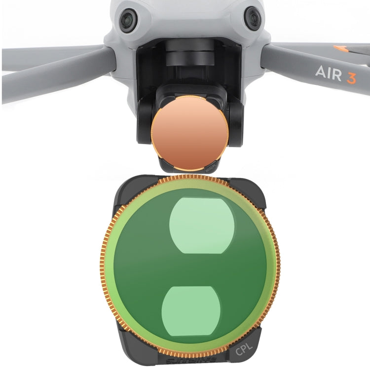 Filtro de lente de cámara Para Sunnylife, filtro: CPL para DJI Air 3