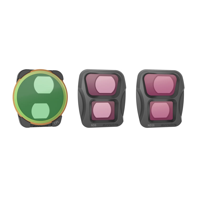 Filtro de lente de cámara Para Sunnylife, filtro: 3 en 1 CPL ND8 ND16 para DJI Air 3 — imagen 2