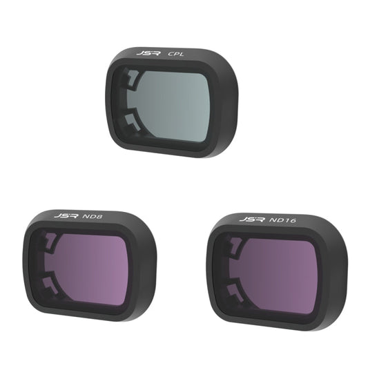 Filtro de lente de cámara Para de drones JSR KB Serie, filtro: 3 en 1 CPL ND8 ND16 para DJI Mini 4 Pro