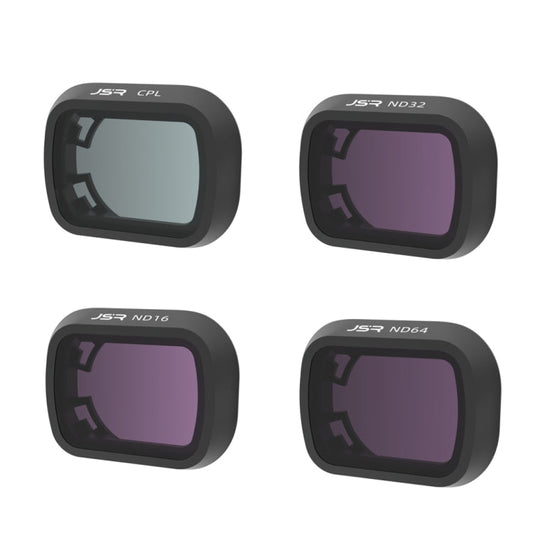 Filtro de lente de cámara Para de drones JSR KB Serie, filtro: 4 en 1 CPL ND16 / 32/64 para DJI Mini 4 Pro
