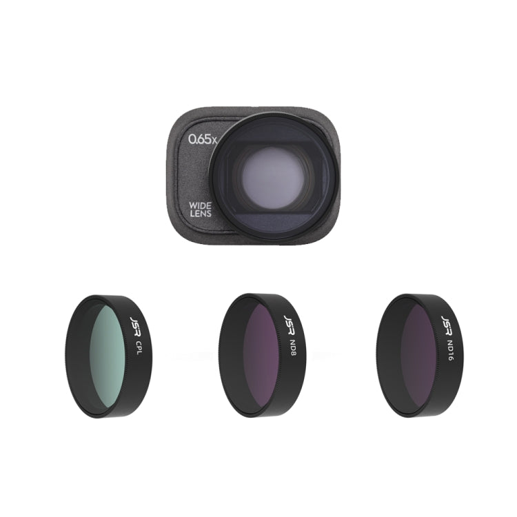 Filtro de lente de cámara Para de drones JSR KB Serie, filtro: 4 en 1 ancho CPL ND8 / 16 para DJI Mini 4 Pro
