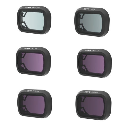 Filtro de lente de cámara Para de drones JSR KB Serie, filtro: 6 en 1 UV CPL ND8 / 16/32/64 para DJI Mini 4 Pro