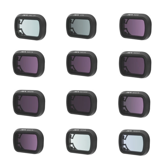 Filtro de lente de cámara Para de drones JSR KB Serie, filtro: 12 en 1 UV CPL ND NDPL STAR para DJI Mini 4 Pro