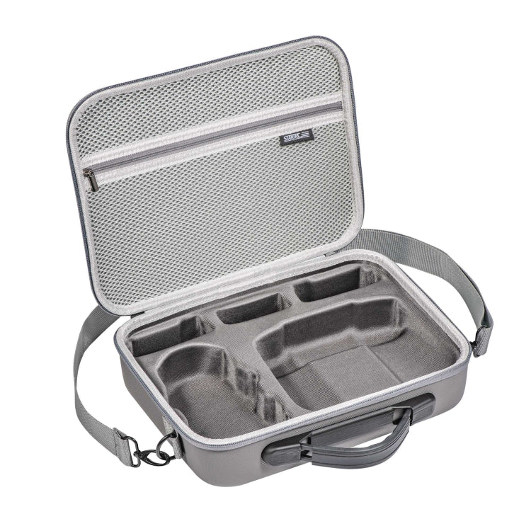 Bolso de almacenamiento de hombro RC con pantalla STARTRC estándar Bolso de PU para DJI Mini 4 Pro (gris) — imagen 4