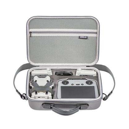 Bolso de almacenamiento de hombro RC con pantalla STARTRC estándar Bolso de PU para DJI Mini 4 Pro (gris) — imagen 5
