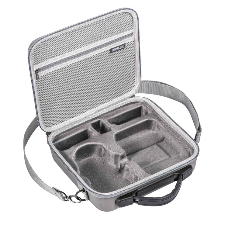 Bolso de almacenamiento de hombro N2 STARTRC Bolso de PU para DJI Mini 4 Pro (gris) — imagen 3