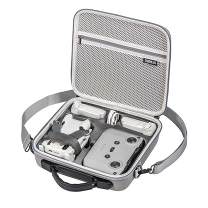 Bolso de almacenamiento de hombro N2 STARTRC Bolso de PU para DJI Mini 4 Pro (gris) — imagen 5