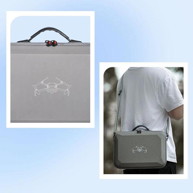 Bolso de almacenamiento de hombro RC con pantalla STARTRC estándar Bolso de PU para DJI Mini 4 Pro (gris) — imagen 13