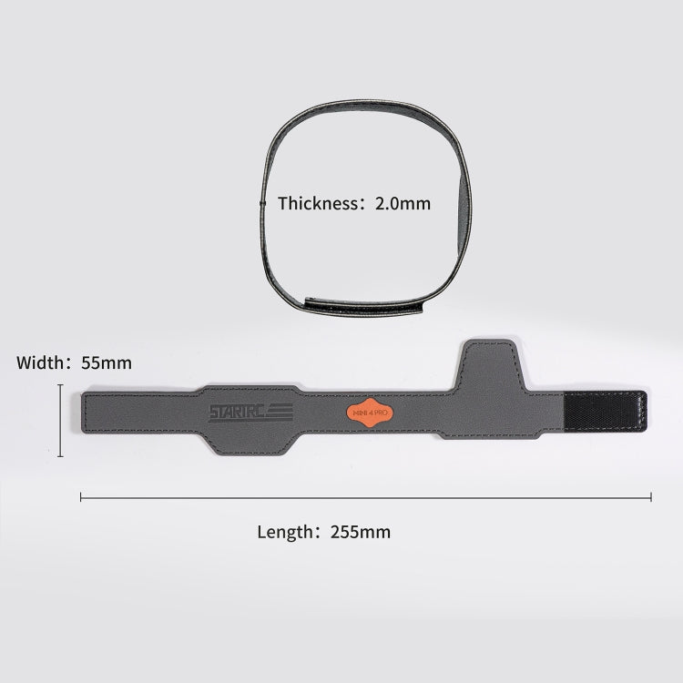 Soporte de hélices STARTRC Dron PU Protector Estabilizador de cuchilla para DJI Mini 4 Pro (gris) — imagen 4