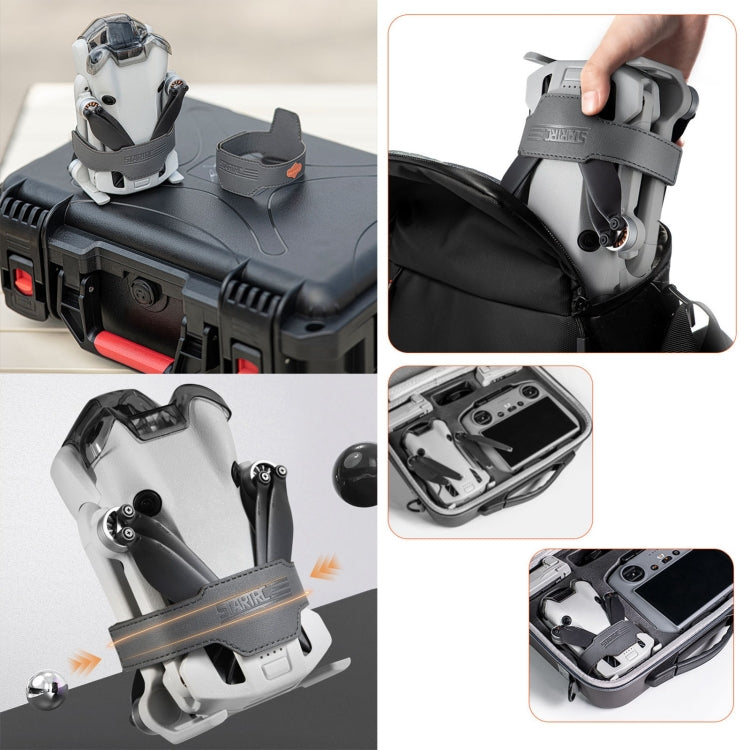 Soporte de hélices STARTRC Dron PU Protector Estabilizador de cuchilla para DJI Mini 4 Pro (gris) — imagen 5