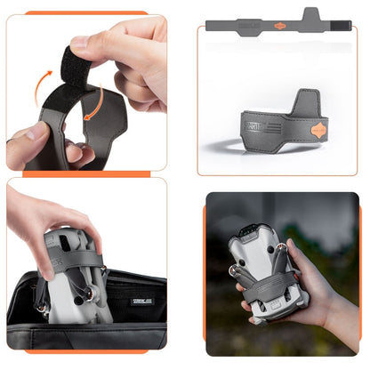 Soporte de hélices STARTRC Dron PU Protector Estabilizador de cuchilla para DJI Mini 4 Pro (gris) — imagen 6