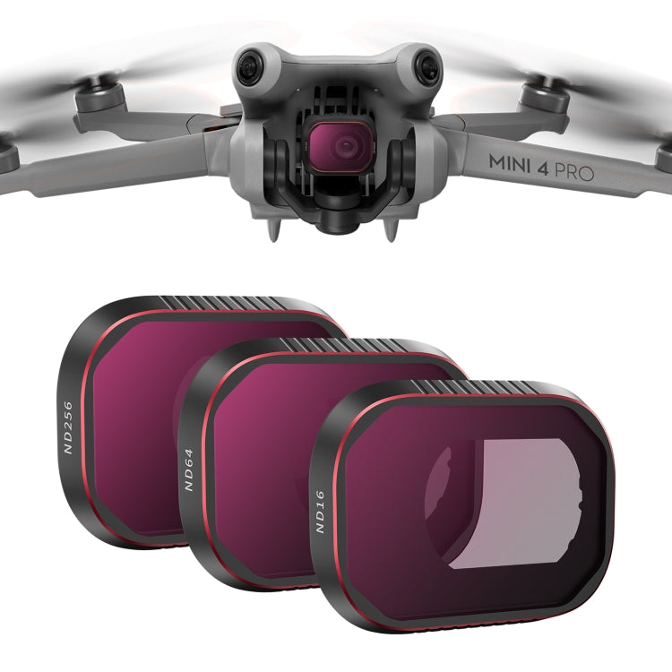 Filtro de lente de dron Para STARTRC, lente: ND16/64/256 para DJI Mini 4 Pro