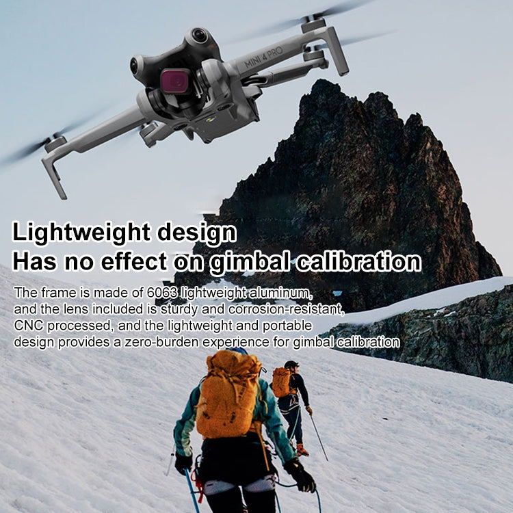 Filtro de lente de dron Para STARTRC, lente: ND16/64/256 para DJI Mini 4 Pro — imagen 7