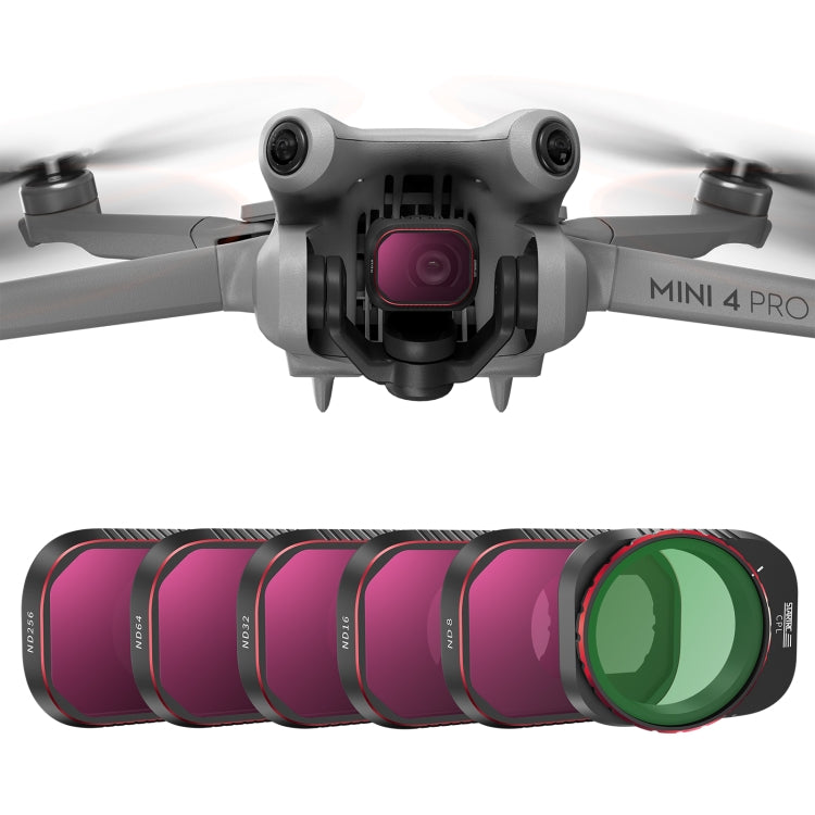 Filtro de lente de dron Para STARTRC, lente: CPL ND8/16/32/64/256 para DJI Mini 4 Pro